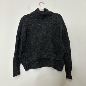 Madewell grey multicolour turtleneck sweater S